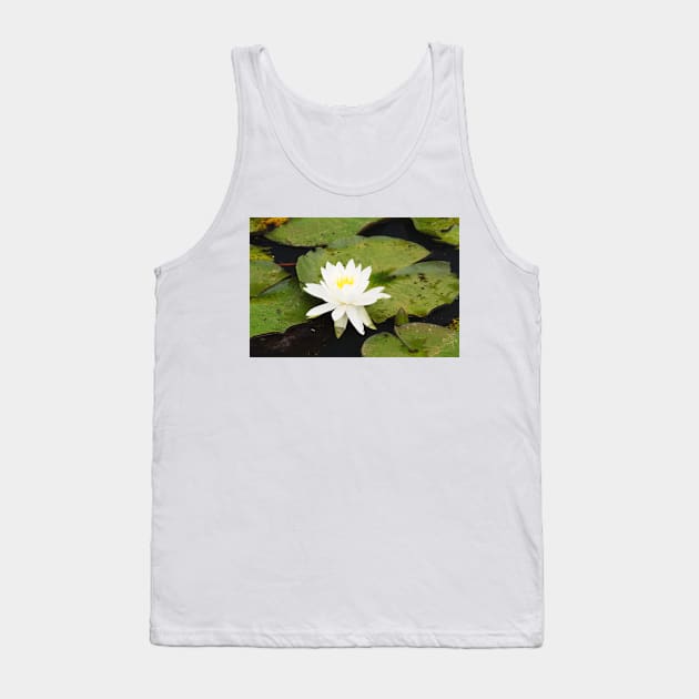 Water lily Tank Top by thadz